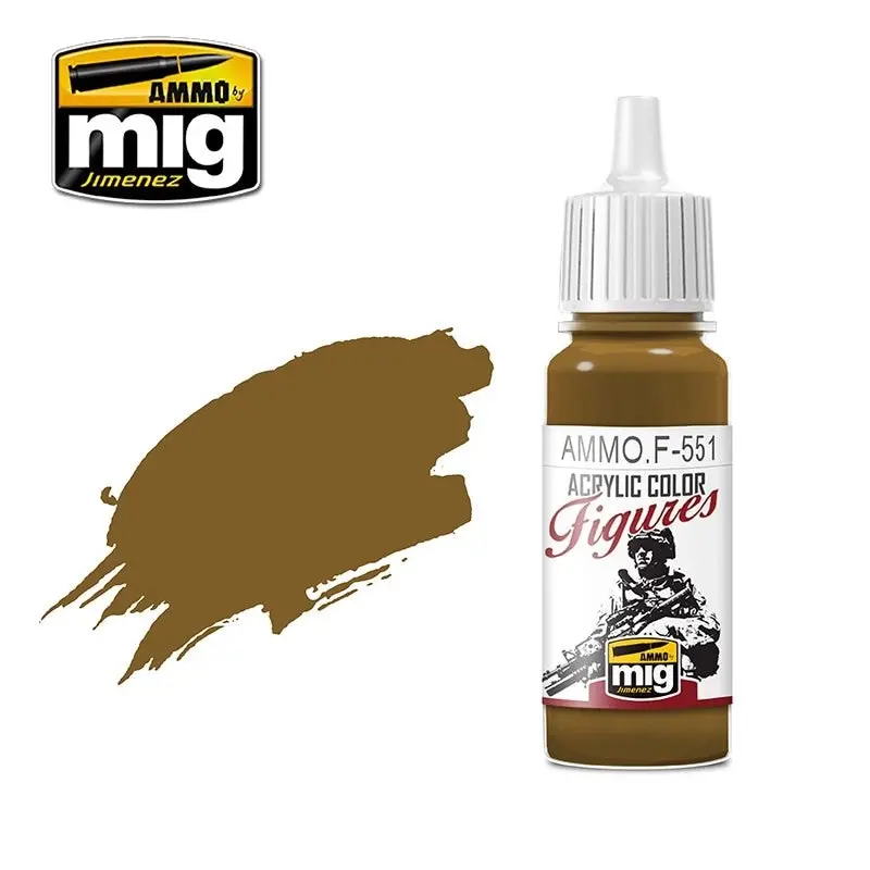 Ammo By Mig Figures Paints Burnt Sand 17ml