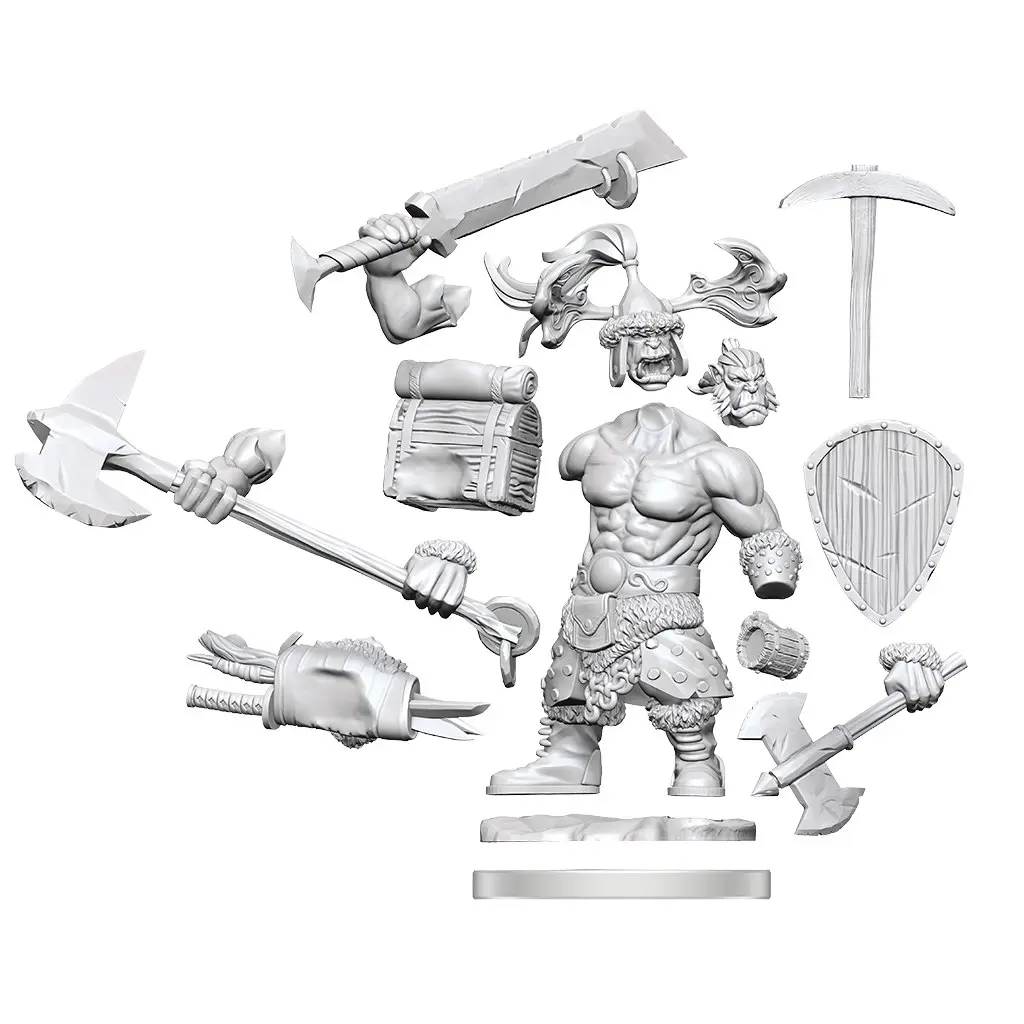 D&D Frameworks Orc Barbarian Male