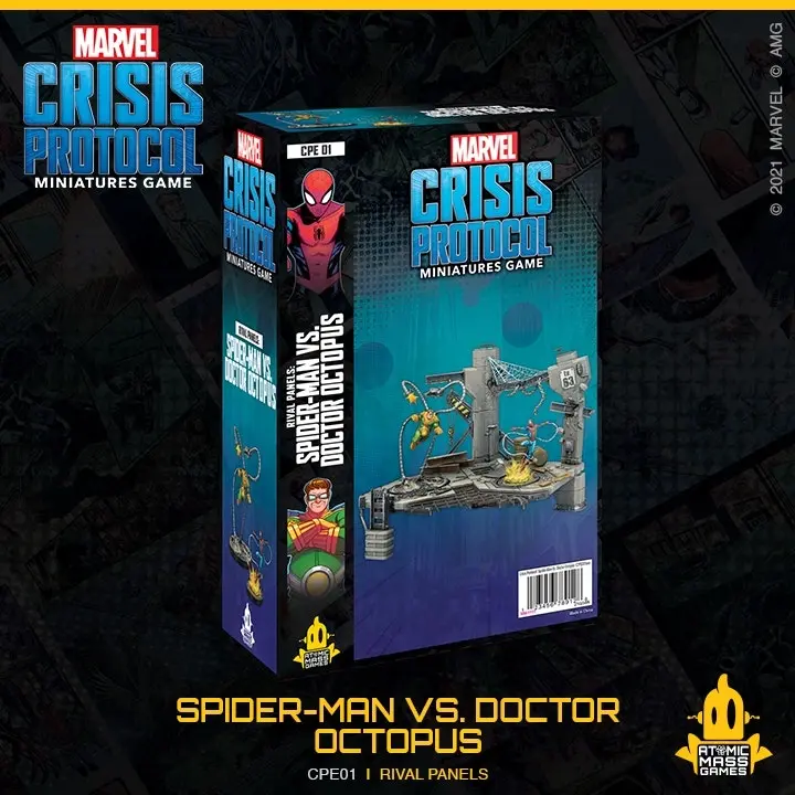 Marvel Crisis Protocol Miniatures Game Rivals Panels Spider-Man Vs Doctor Octopus