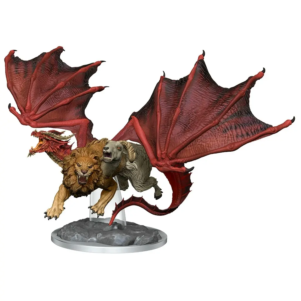 D&D Nolzurs Marvelous Unpainted Miniatures Chimera Paint Night Kit