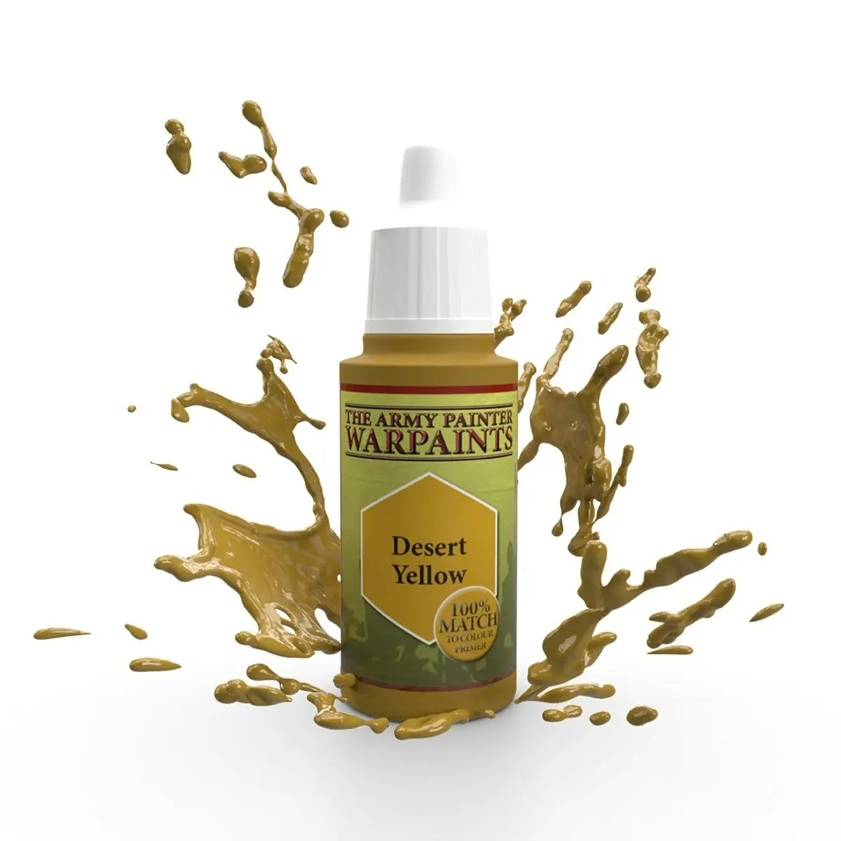 Army Painter Warpaints - Desert Yellow Acrylic Paint 18ml