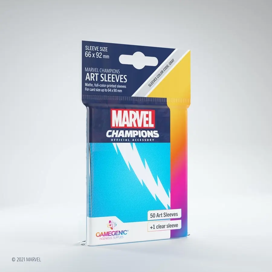 Gamegenic Marvel Champions Art Sleeves Quicksilver