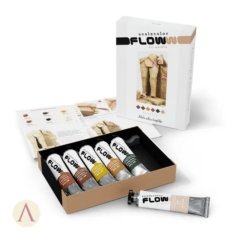 Scale 75 Scalecolor Floww Scenery Paint Set