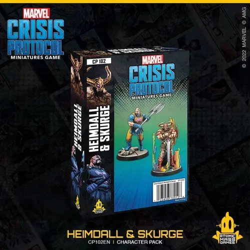 Marvel Crisis Protocol Miniatures Game Heimdall & Skurge