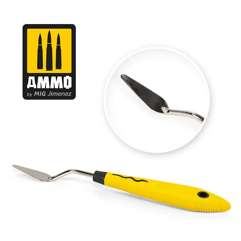 Ammo By Mig Accessories - Drop Shape Small Palette Knife