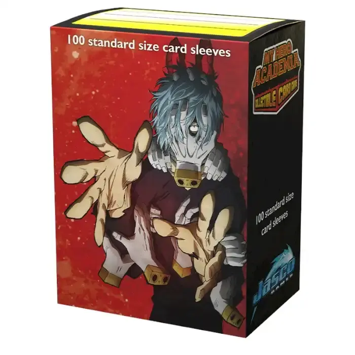 Sleeves - Dragon Shield - Box 100 - Matte Art - My Hero Academia Shigaraki