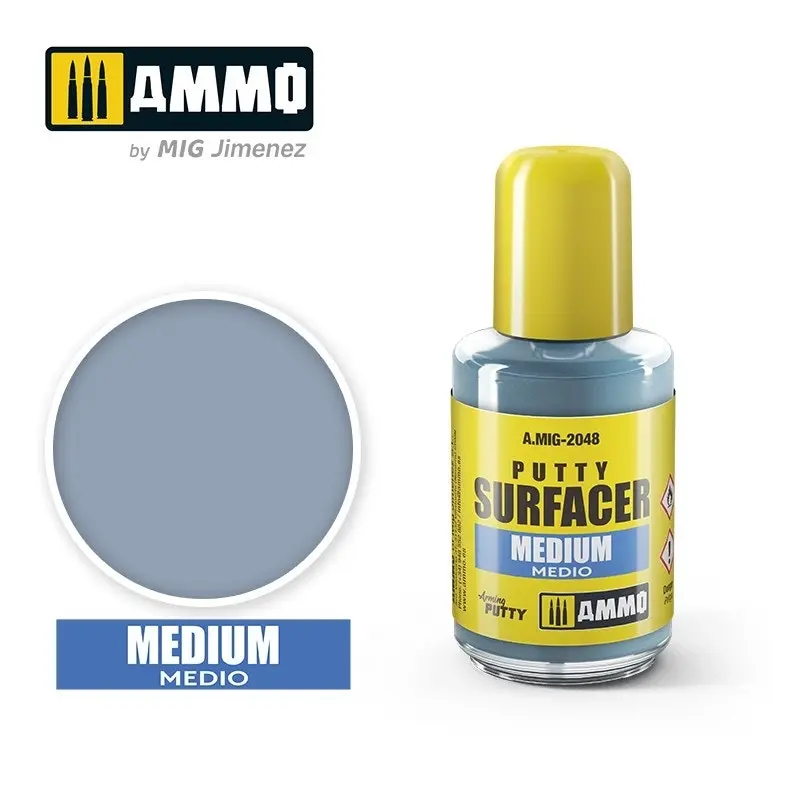 Ammo By Mig Accessories Putty Surfacer - Medium