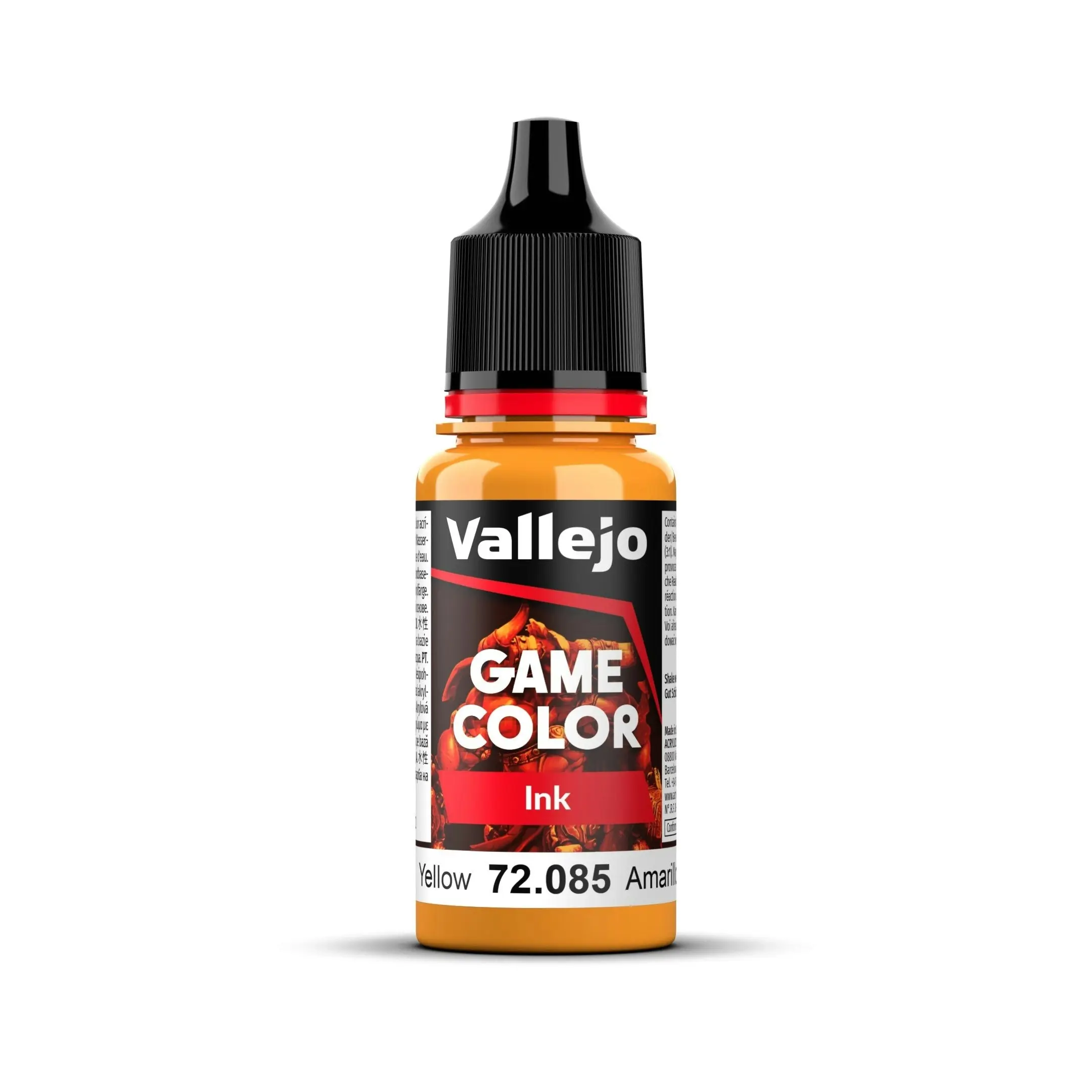 Vallejo Game Colour - Ink - Yellow 18ml