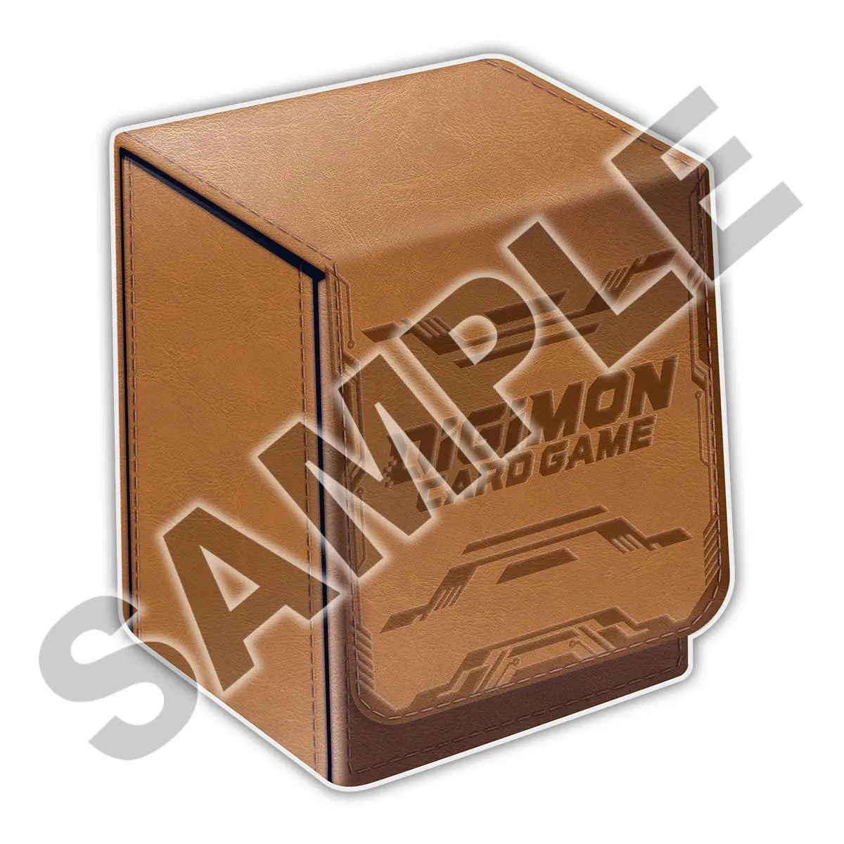 Digimon Card Game Deck Box and Card Set Brown