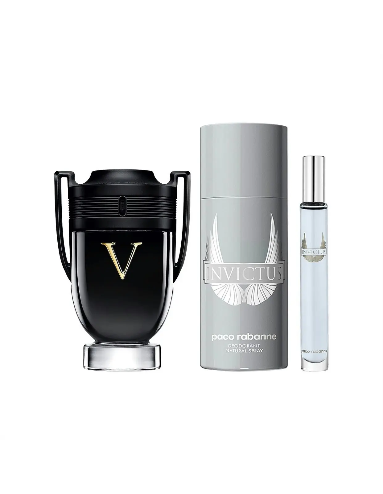 Rabanne Invictus VICTORY EDP Extreme 100ml 3 Piece Gift Set