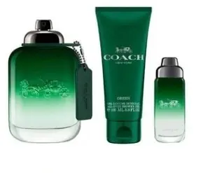 Coach New York Green EDT 100ml Gift Set