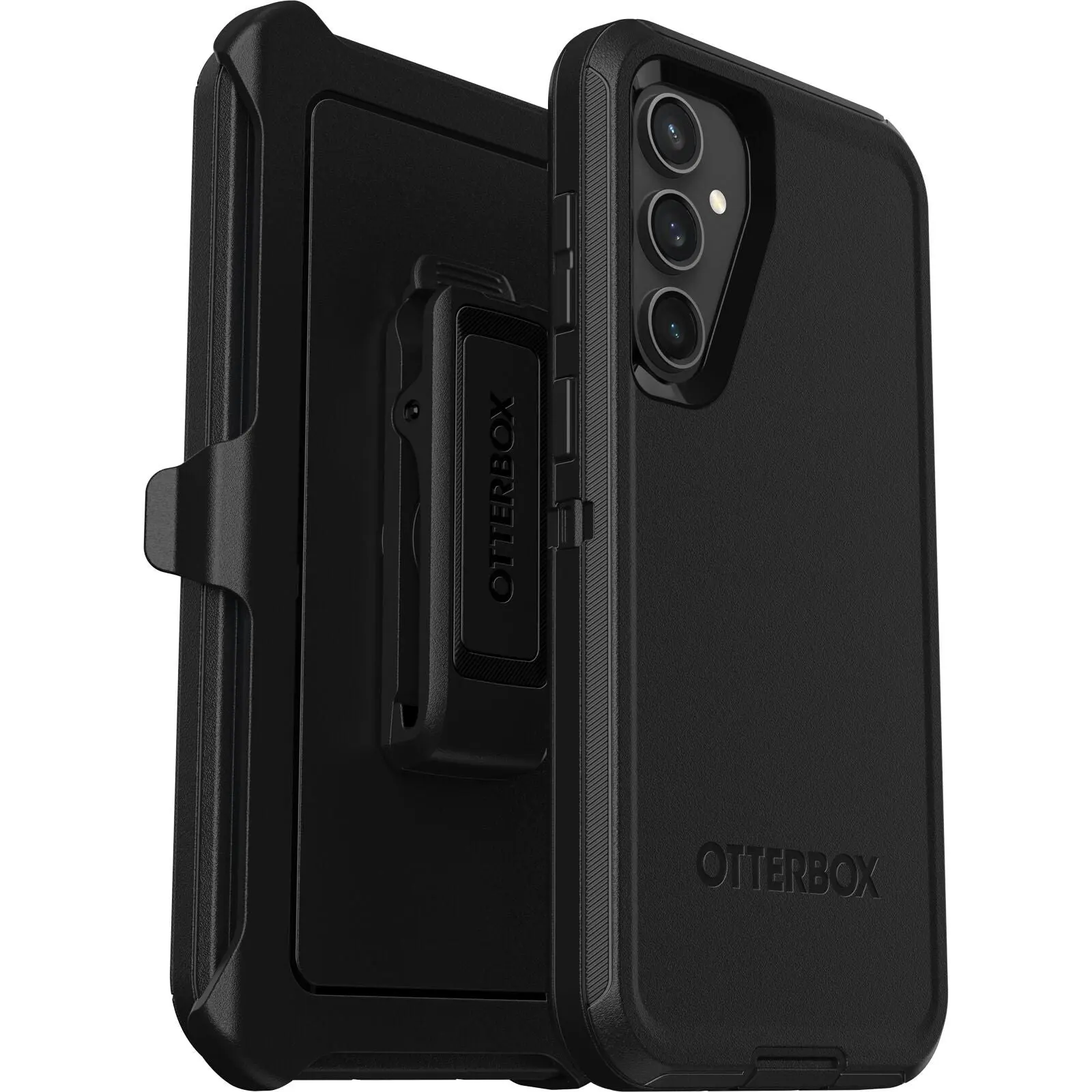 Otterbox Defender Case For Samsung Galaxy S23 Fe - Black