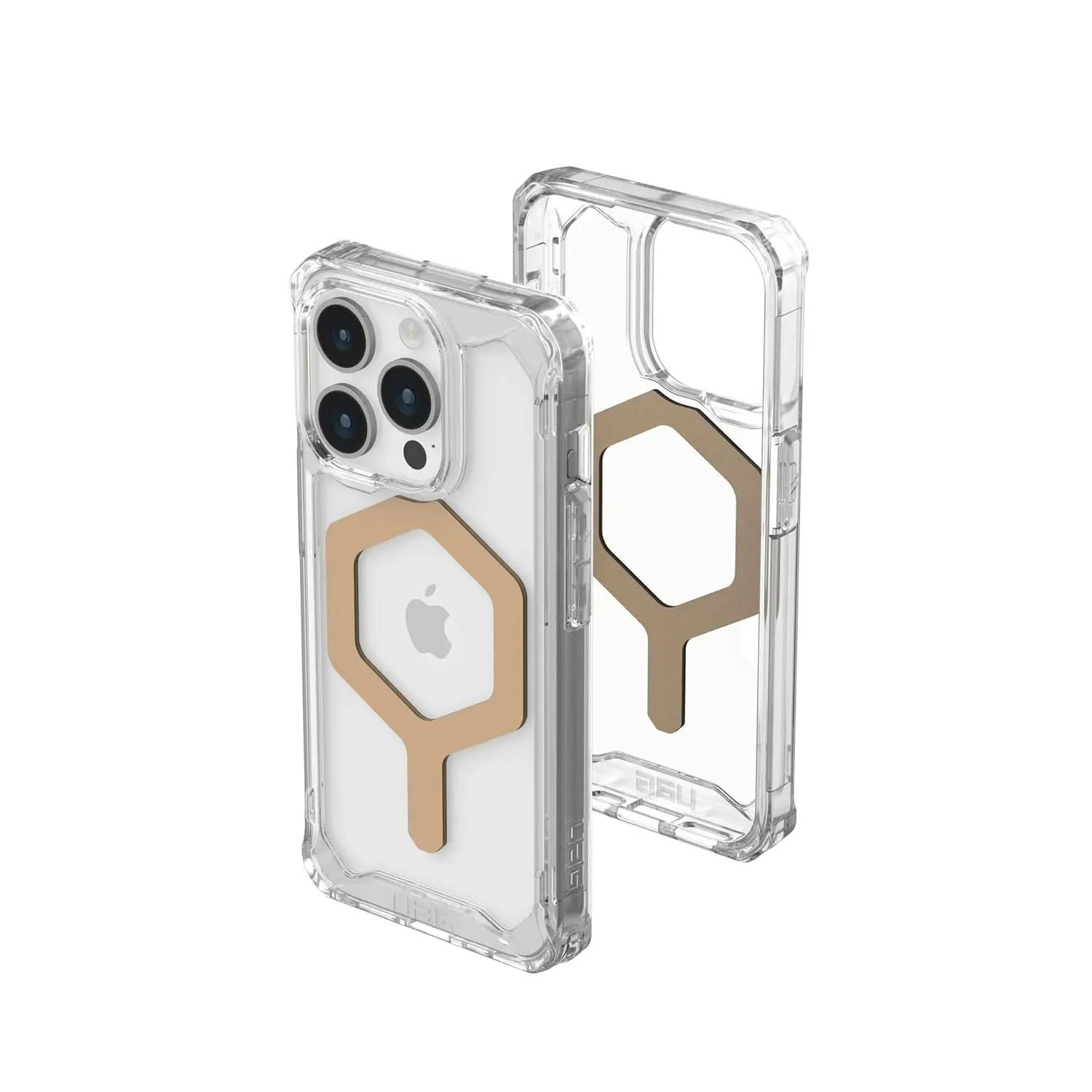 UAG Plyo Magsafe Case For Iphone 15 Pro - Ice/gold