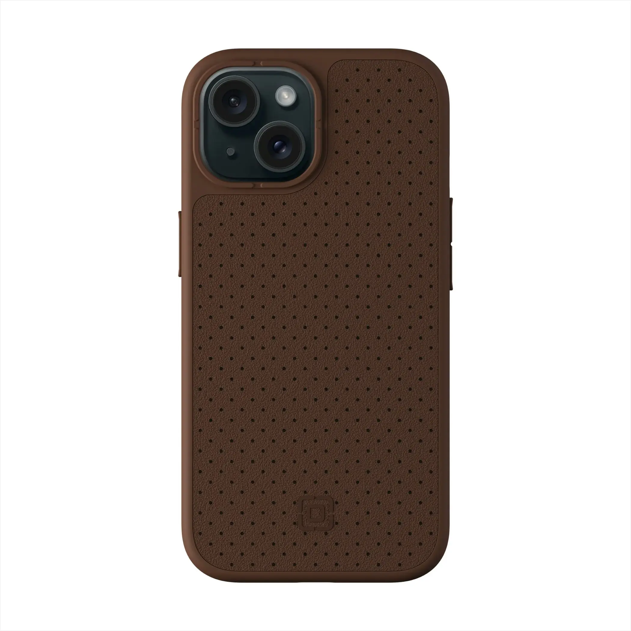 Incipio Cru. Stitch Case For Apple Iphone 15 -brown Faux