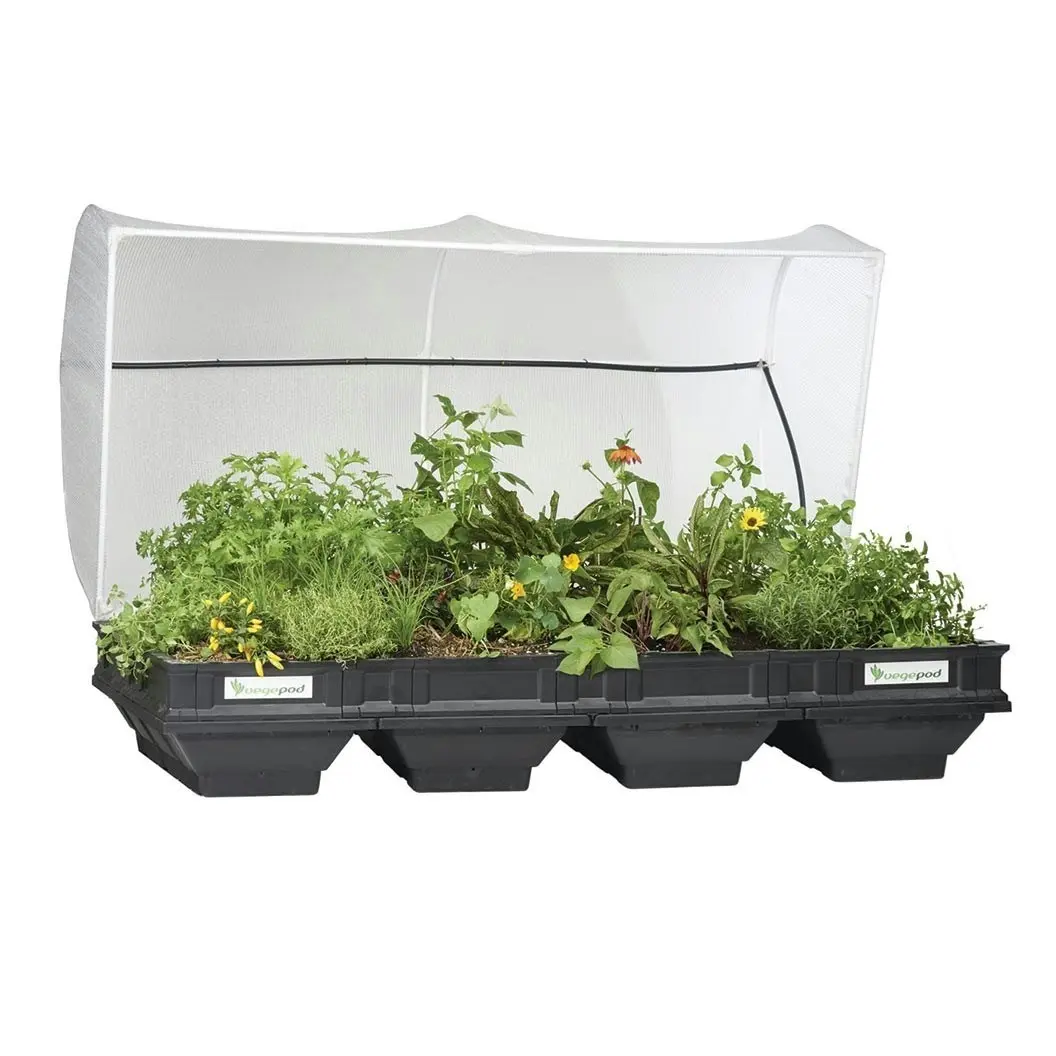 Large Raised Garden Bed with VegeCover