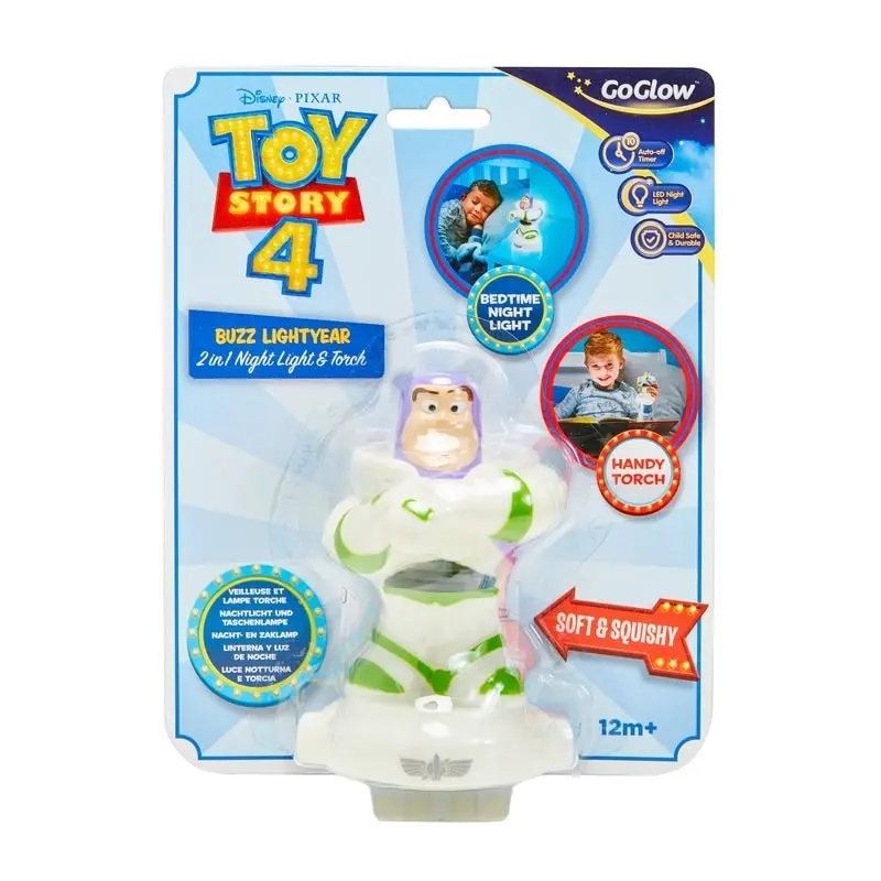 Toy Story 4 Go Glow Buzz Lightyear Night Light 2 In I