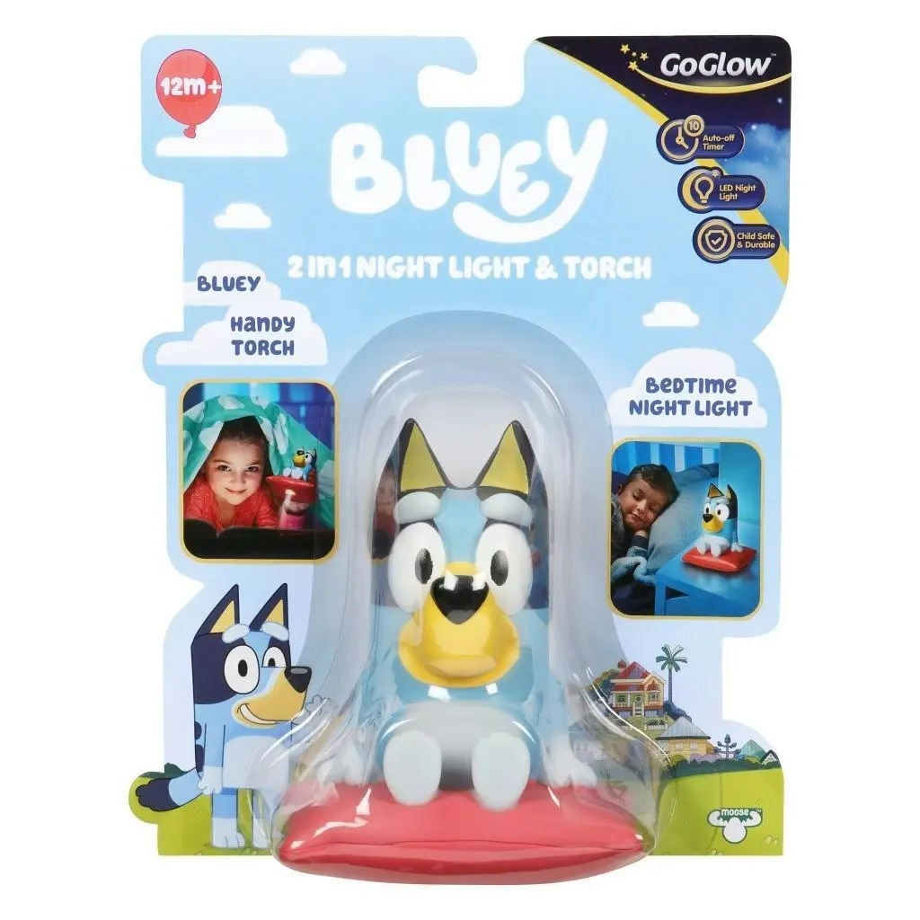 Bluey - 2 In 1 Goglow Buddy Night Light And Torch