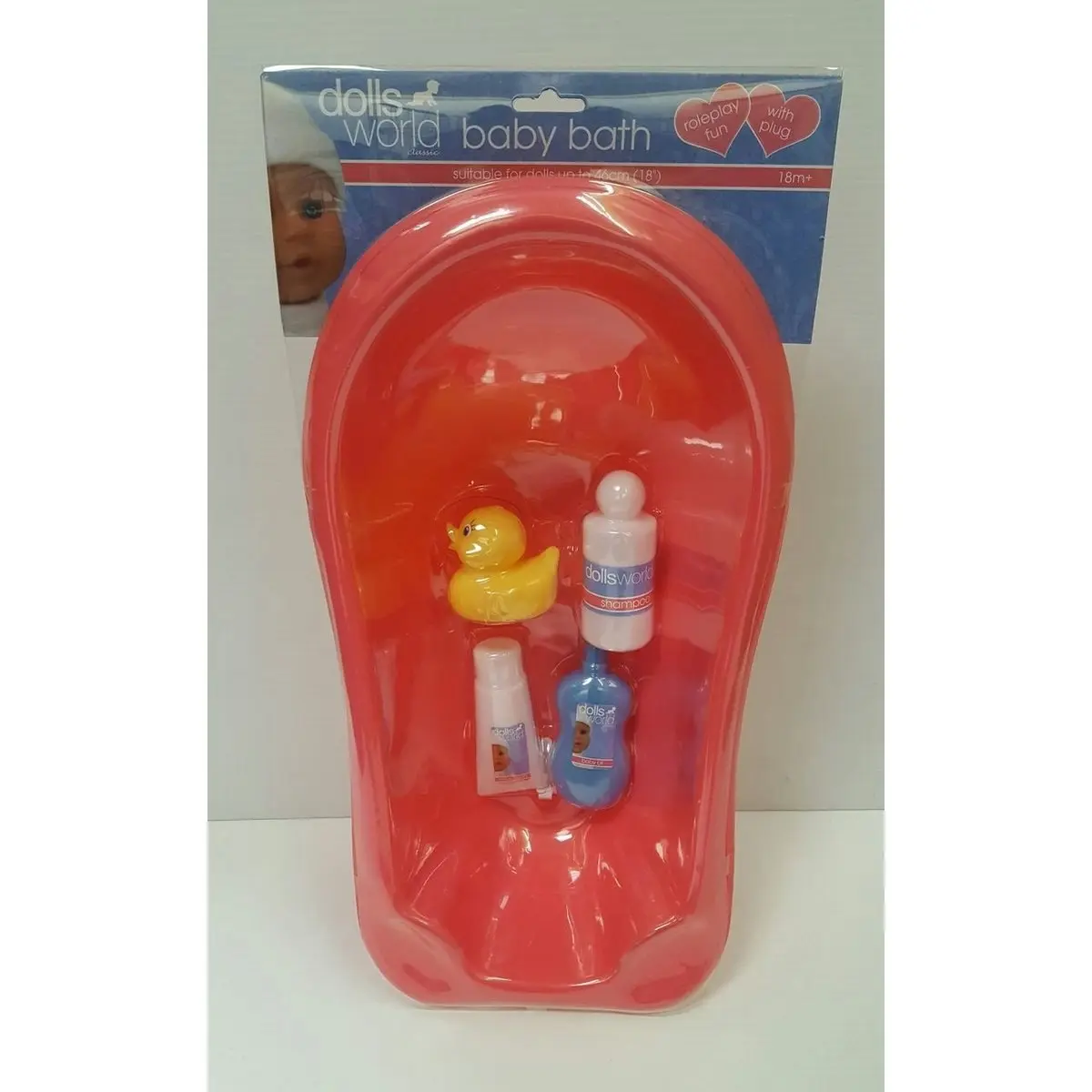 DollsWorld - Baby Bath With Accessories