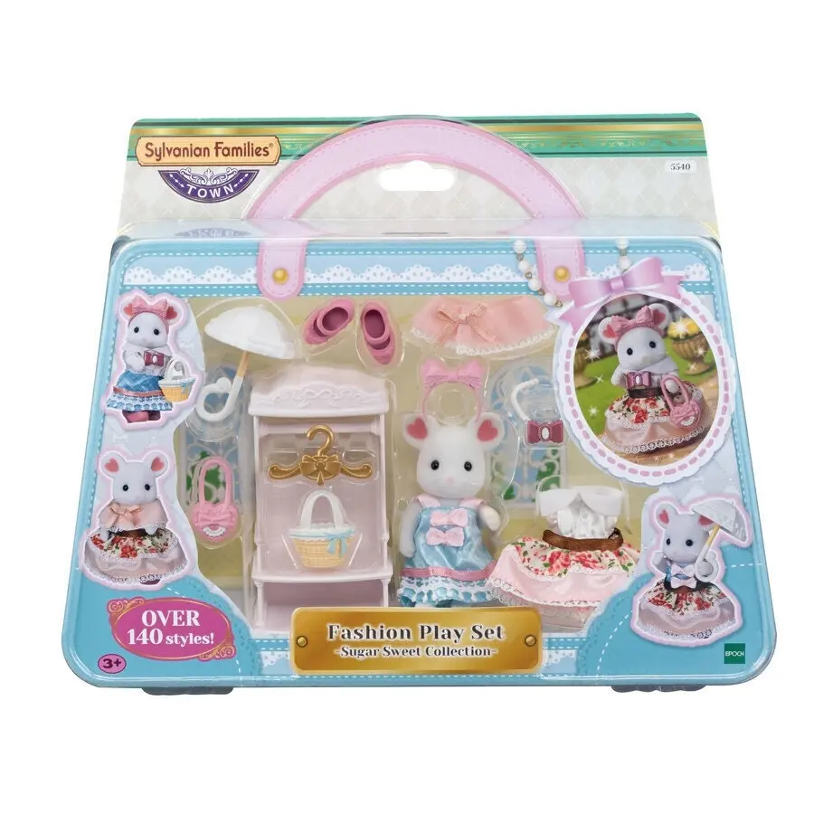 Sylvanian Families - Fashion Play Set - Sugar Sweet Collection  Animal Doll Playset