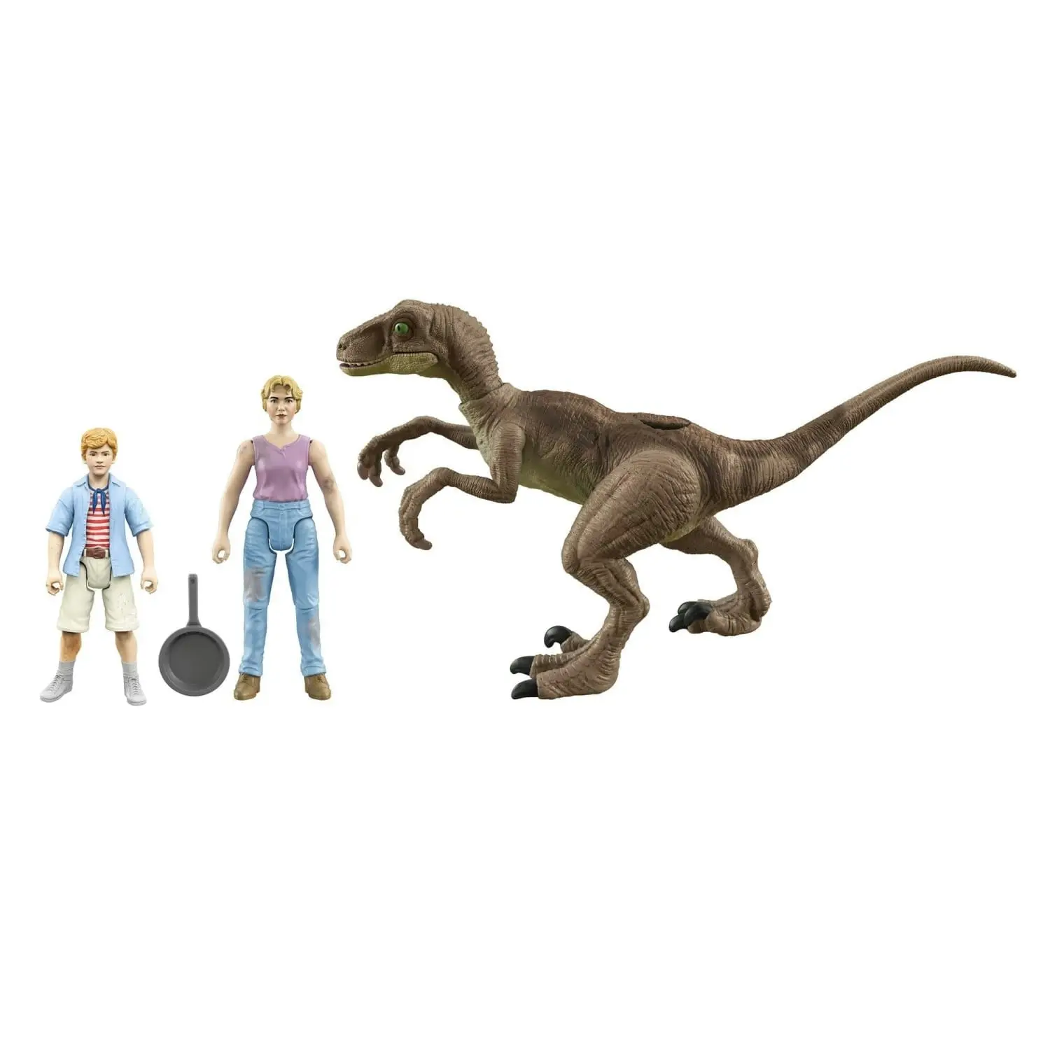 Jurassic World Legacy Collection Kitchen Encounter Tim Lex & Raptor