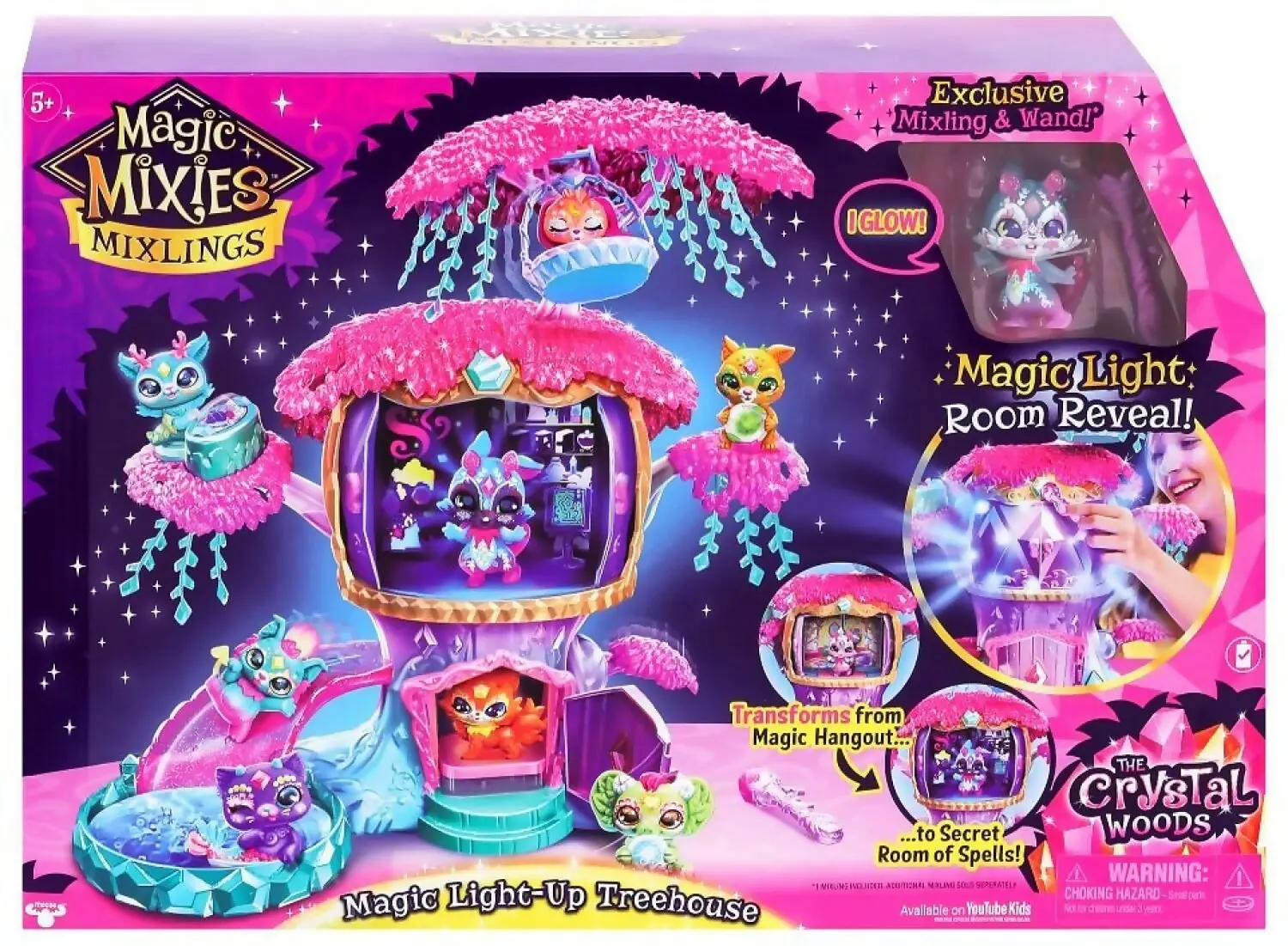 Magic Mixies - Mixlings Light Up Treehouse