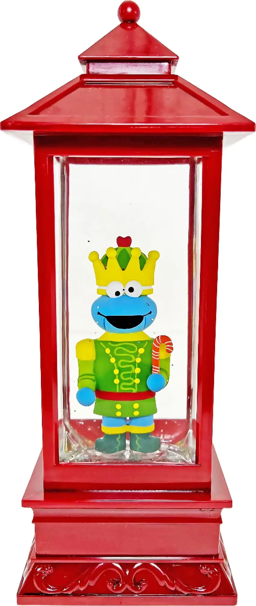 Cotton Candy - Xmas Sesame St. Cookie Monster Nutcracker Lantern