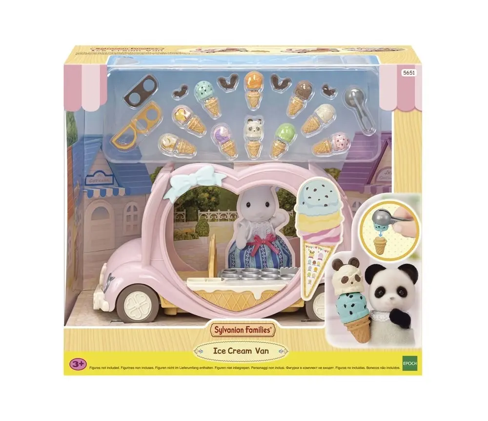 Sylvanian Families - Ice Cream Van Animal Doll Playset