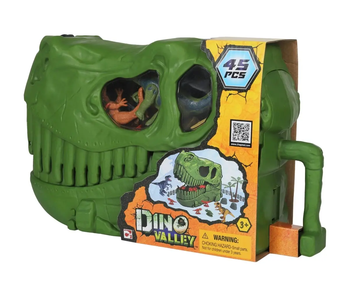 Dino Valley Skull Bucket 45pcs