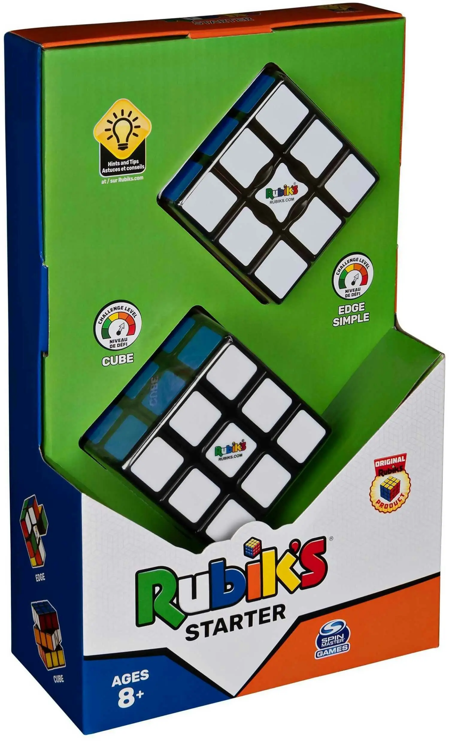 Rubik's - Starter Pack 3x3 And Edge Rubiks Cube