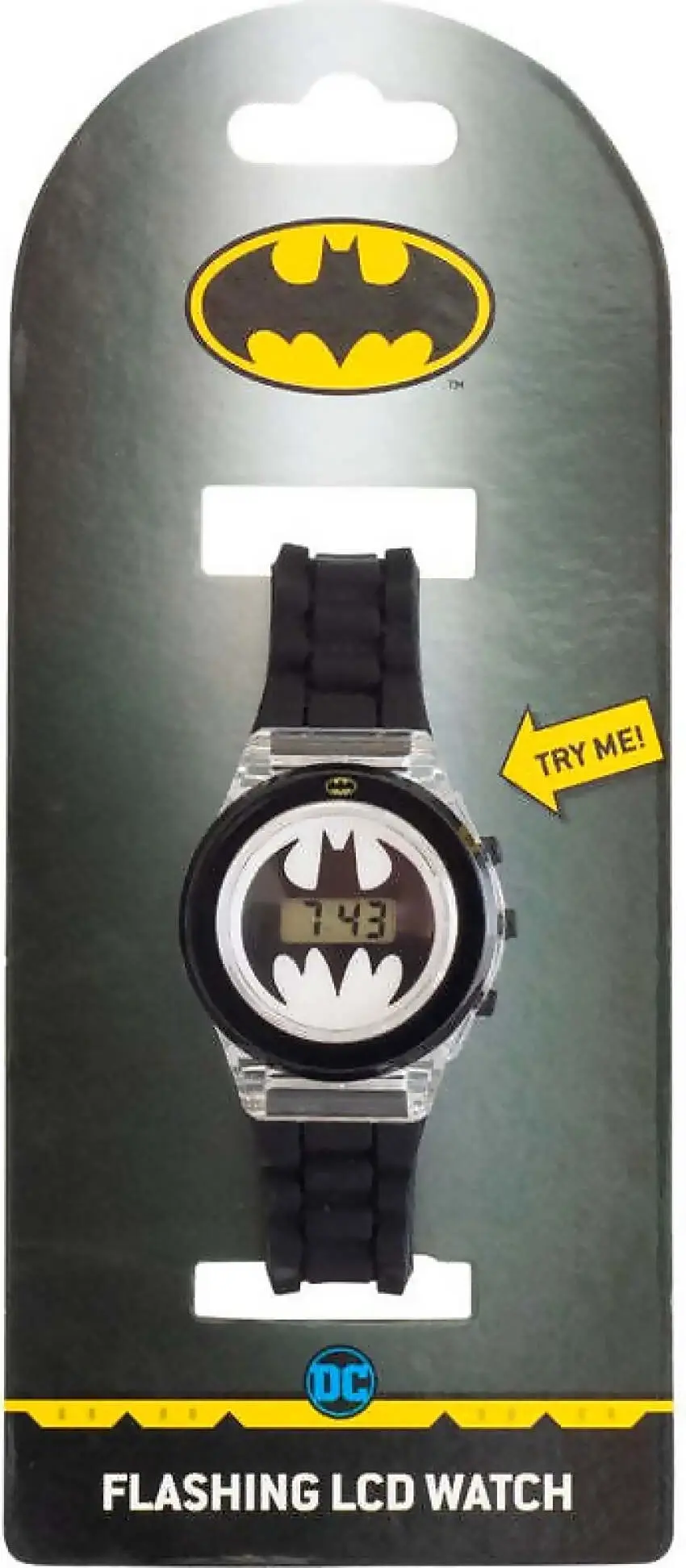 Digital Lcd Light Up Watch - Batman - You Monkey