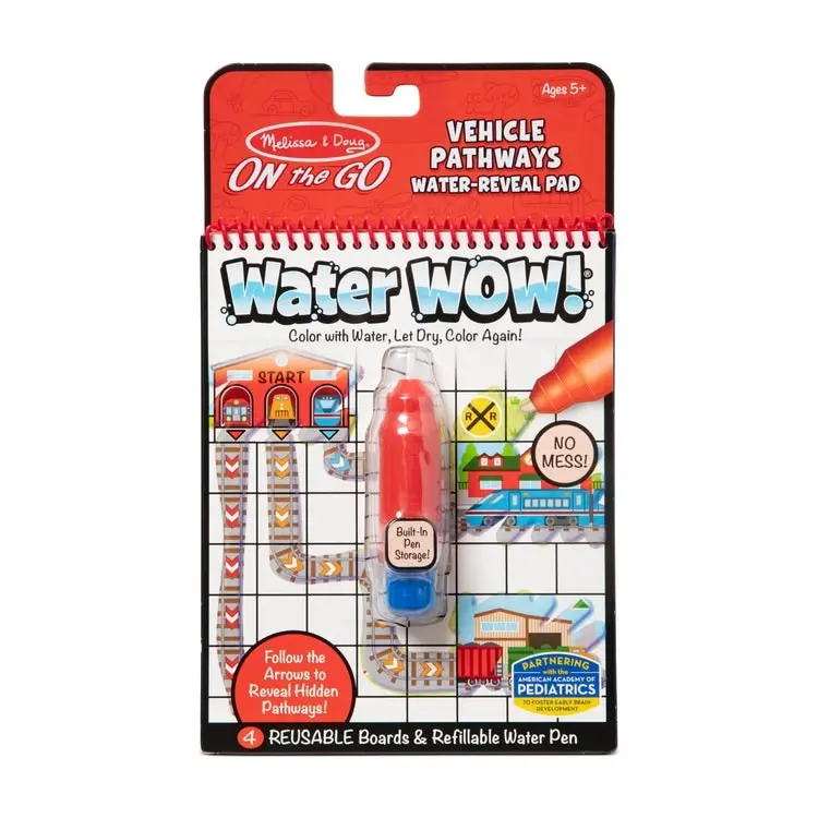 Melissa & Doug - Water Wow - Vehicles Pathways