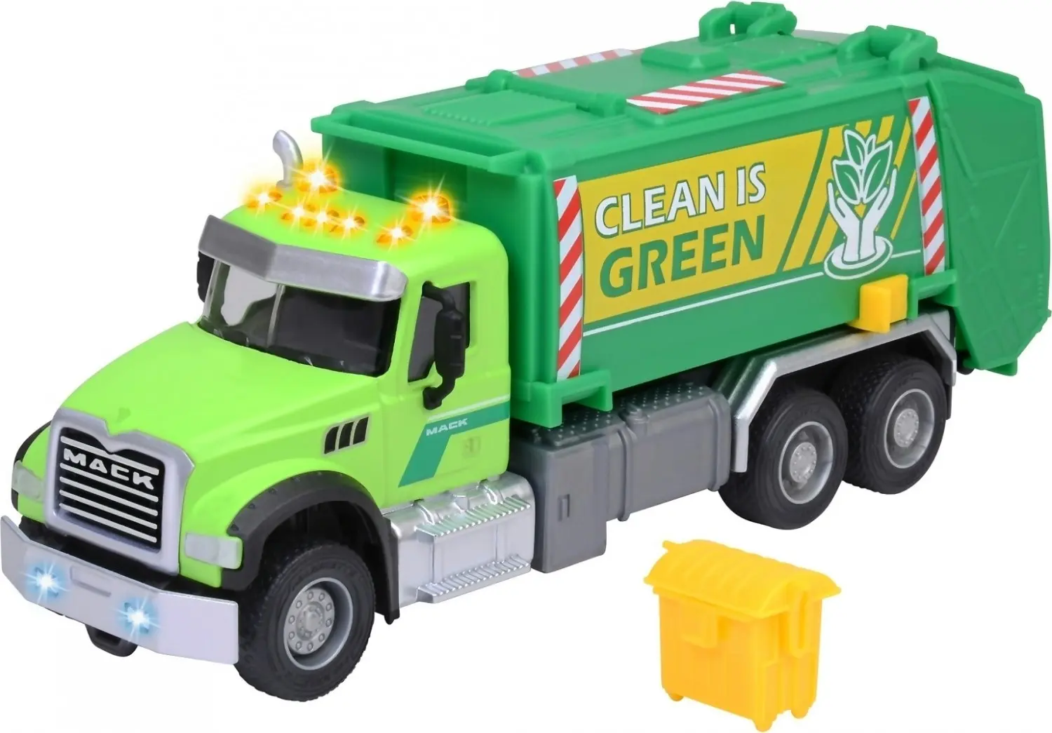 Majorette - Mack Granite Garbage Truck