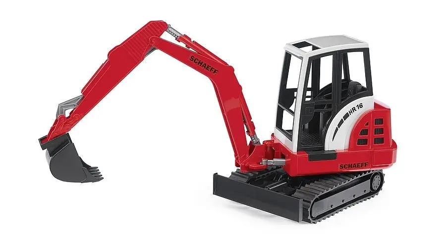 Bruder - Schaeff Hr16 Mini Excavator - Bruder Construction