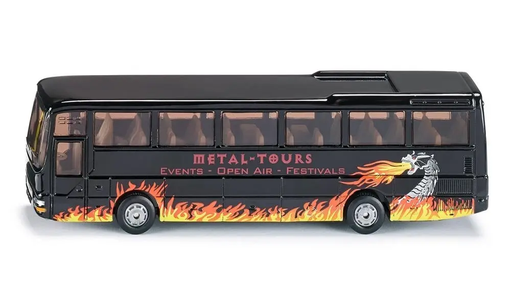 Siku - Man Coach Bus  Rail Die-Cast Model