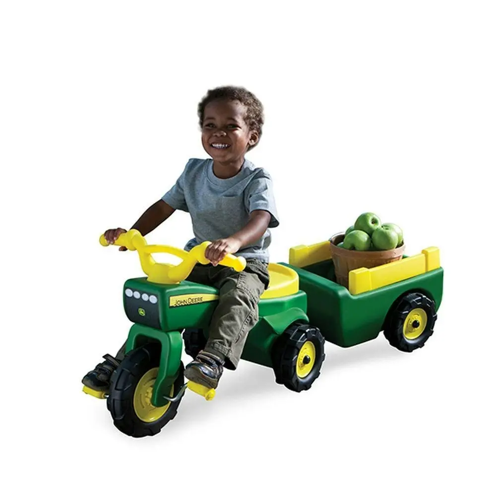 John Deere - Ride On Trike And Wagon