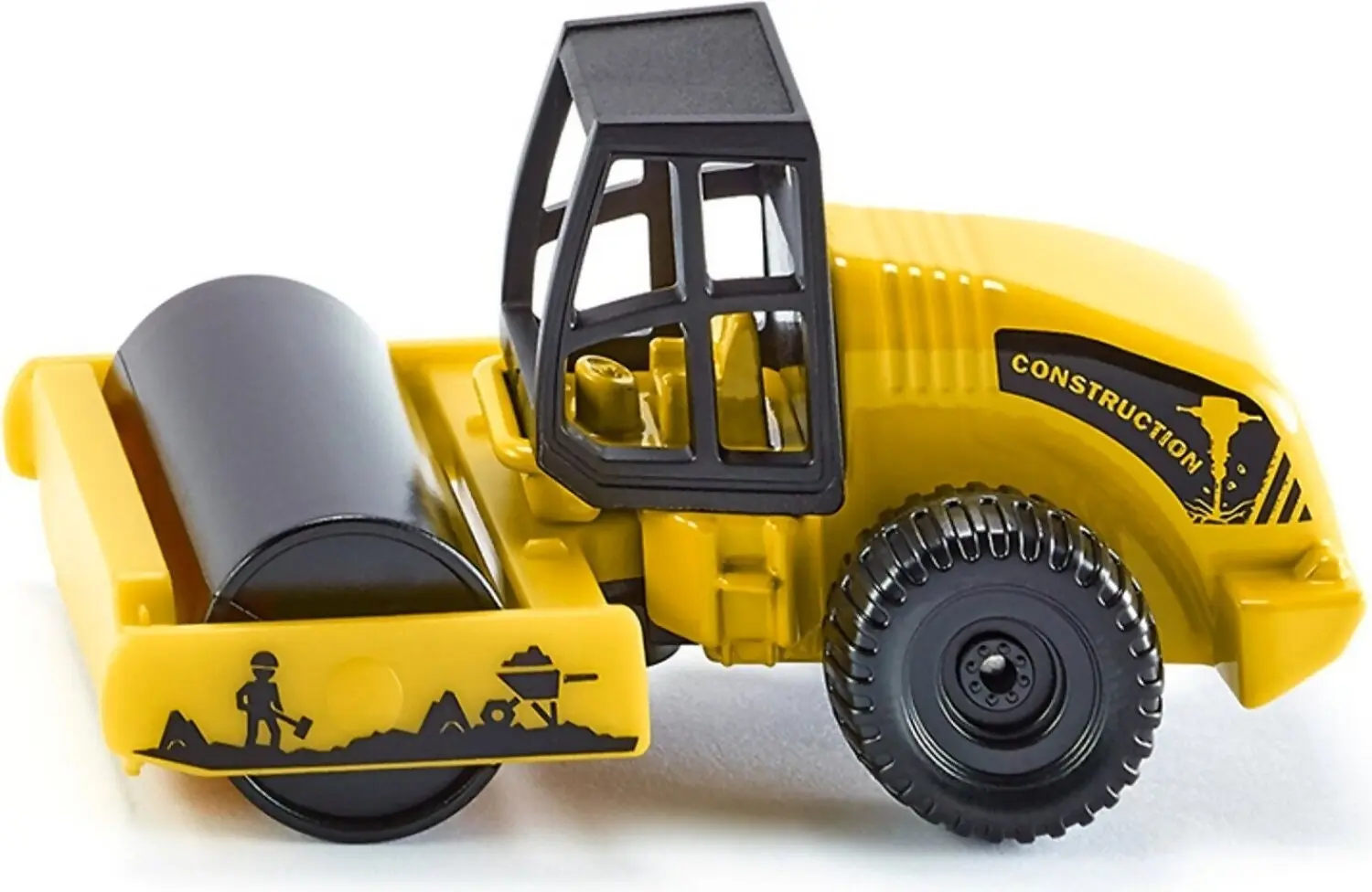 Siku - Compactor Construction Vehicle - Die-Cast - High-Quality - 1:50 Scale - No. 0895