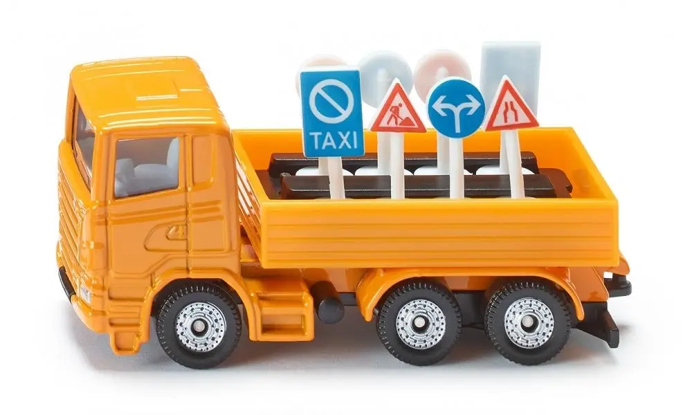 Siku - Road Maintenance Truck Transport  Load-up Die-Cast Model