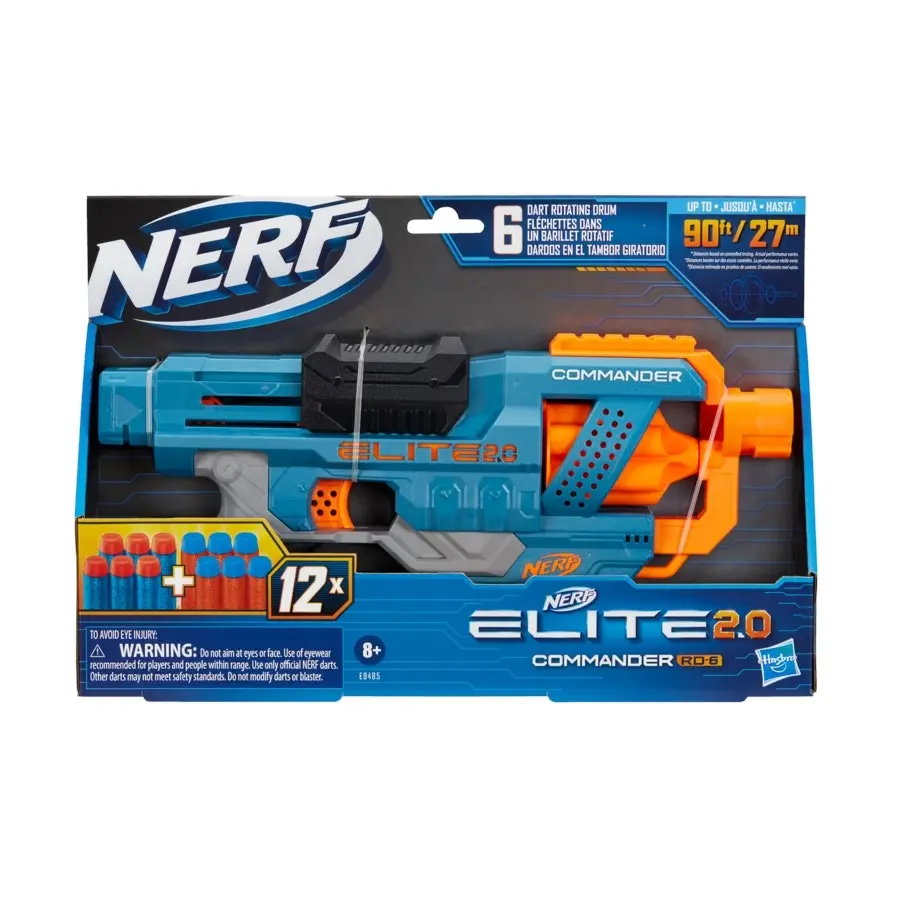 Nerf Elite 2.0 Commander Rd 6