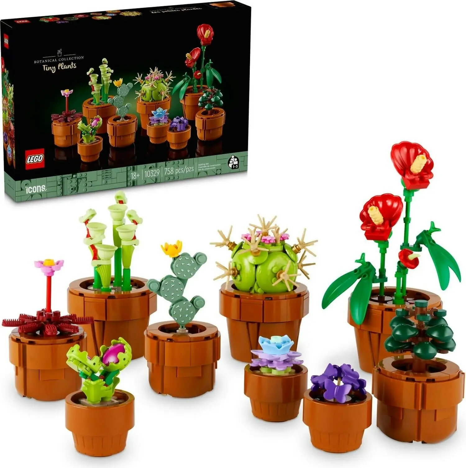 LEGO 10329 Tiny Plants - Icons Botanical Collection