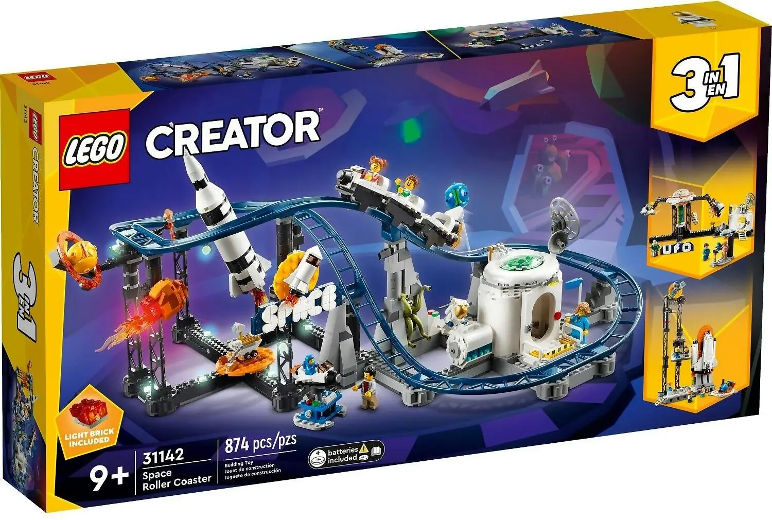 LEGO 31142 Space Roller Coaster - Creator 3in1