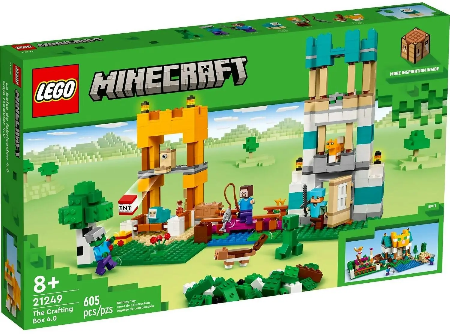 LEGO 21249 The Crafting Box 4.0 - Minecraft