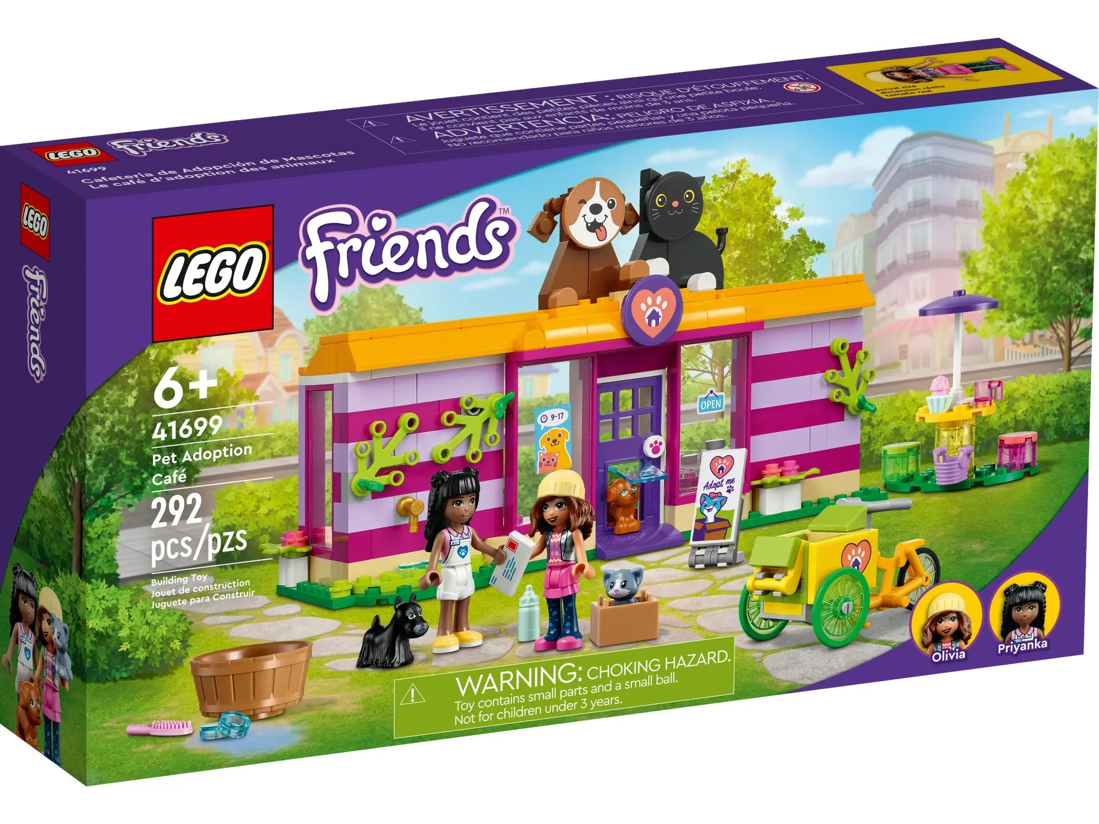 LEGO 41699 Pet Adoption Café - Friends