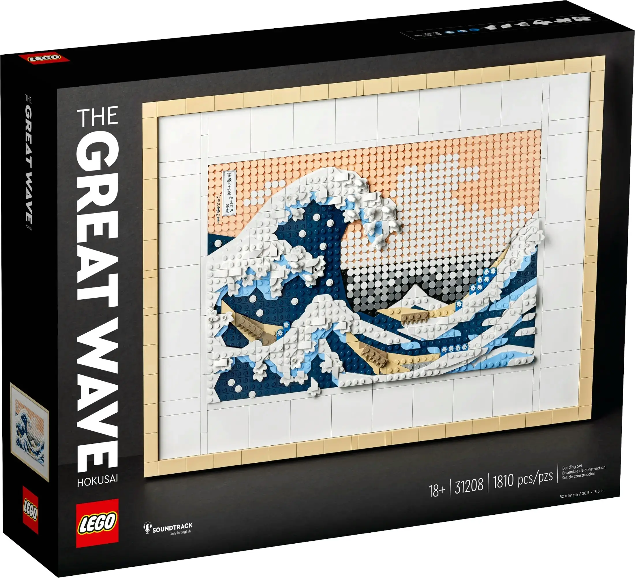 LEGO 31208 Hokusai - The Great Wave - Art