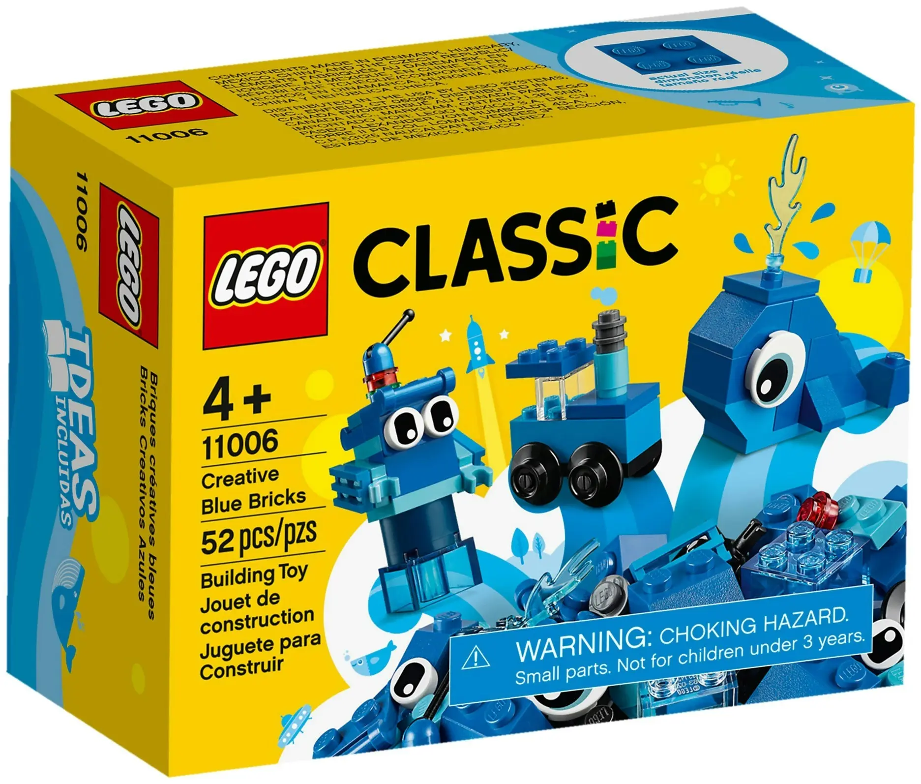 LEGO 11006 Creative Blue Bricks - Classic