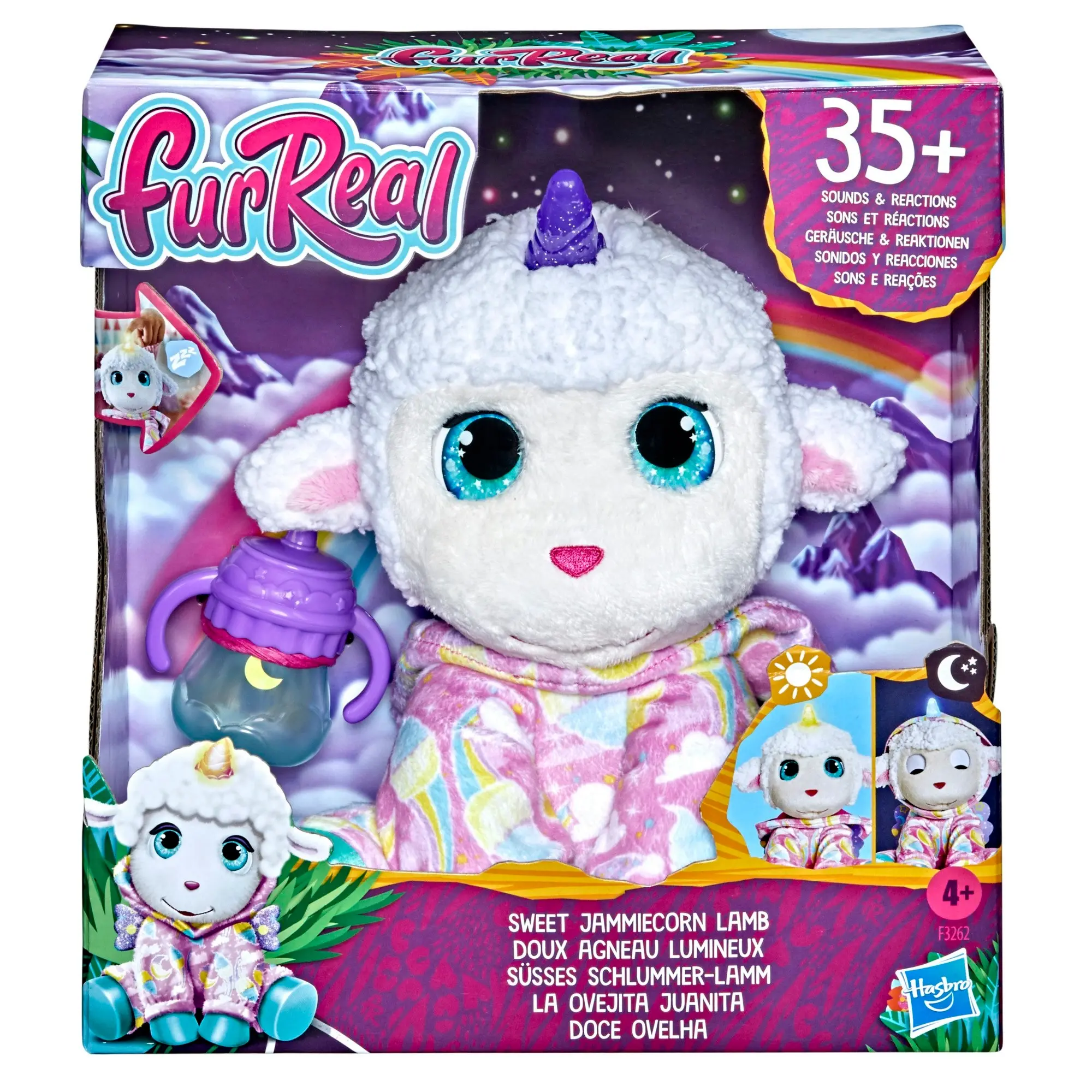 FurReal Sweet Jammiecorn Lamb Interactive Plush