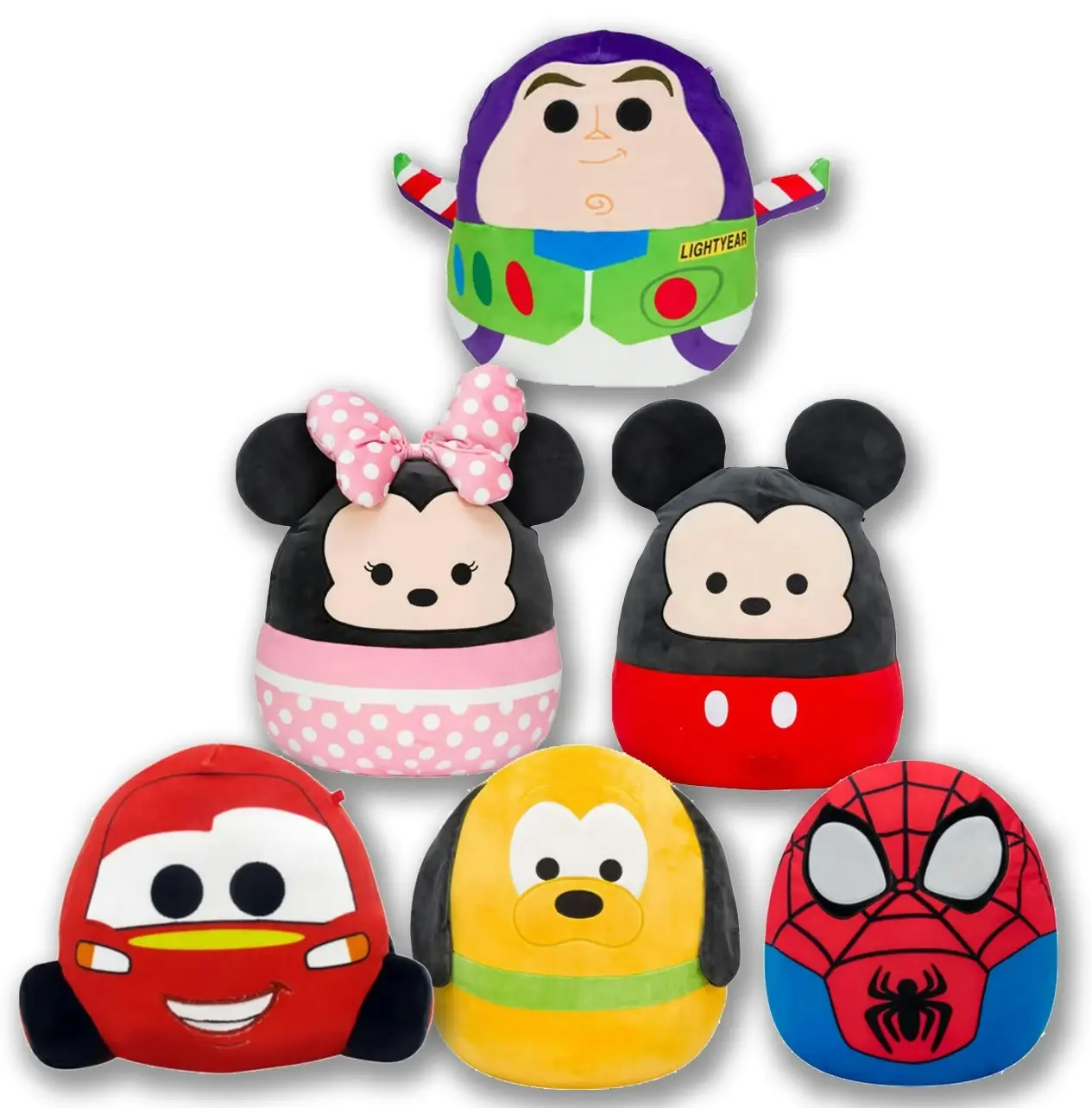 Squishmallows - 7.5inch 19cm Disney Squad Assorted