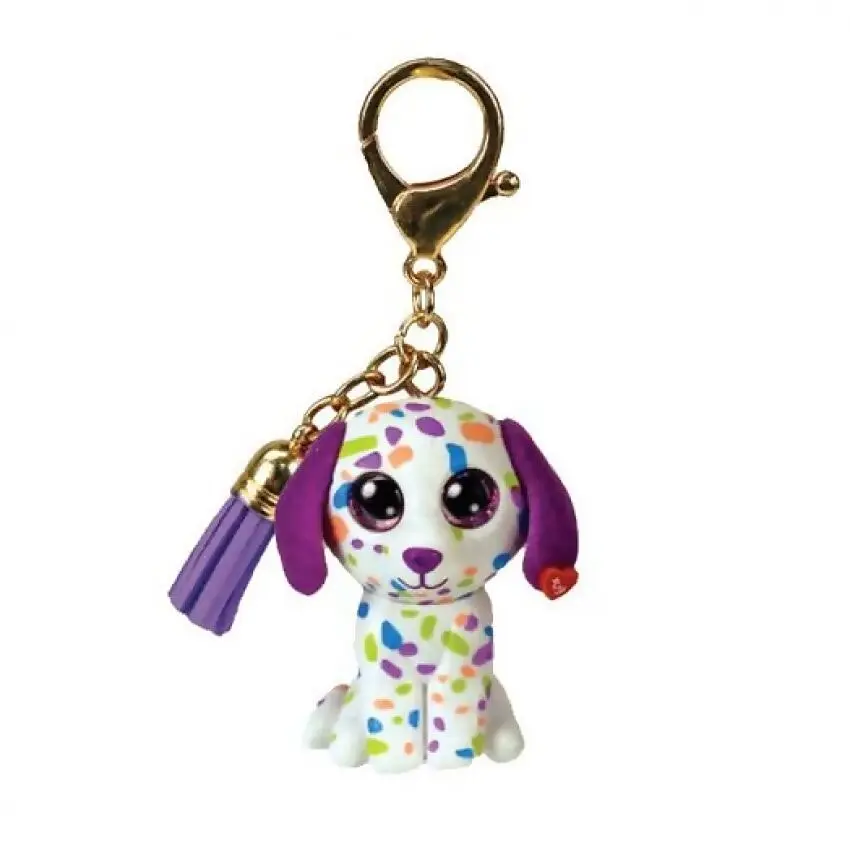 Ty - Beanie Boos - Mini Clip Darling The Dog With Tassel Mini - 5cm