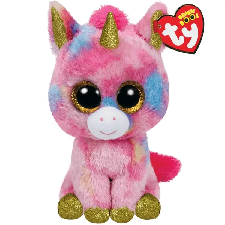 Ty Beanie Boos - Fantasia - Multicolor Unicorn 15cm Small