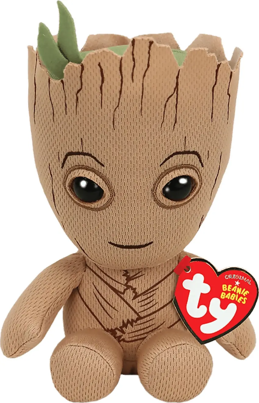 Ty - Beanie Babies - Groot From Marvel Small / Regular 20cm