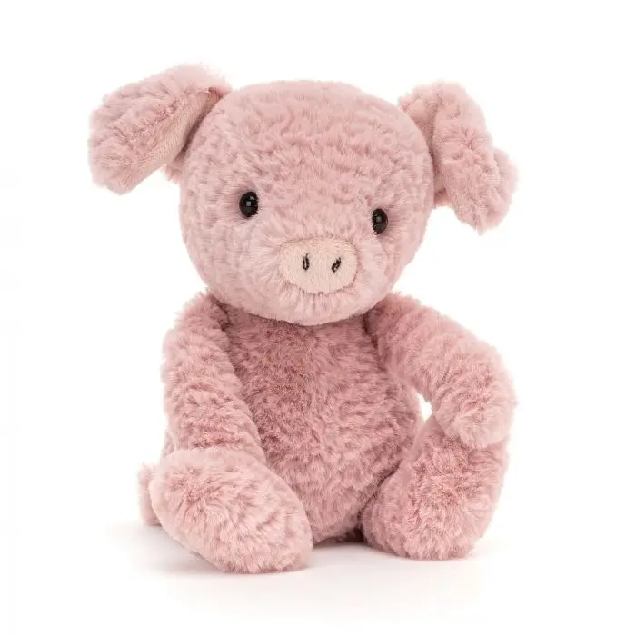 Jellycat Tumbletuft Pig Pink 8x9x20cm